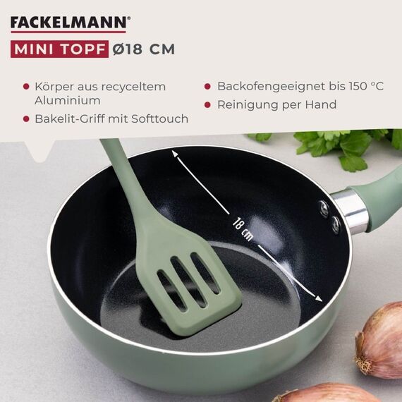 Fackelmann 26645 Kochtopf Rund Grün, 3 image