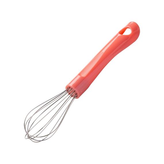 Fackelmann 26649 Schneebesen Ballon-Schneebesen Edelstahl Grau, Pink