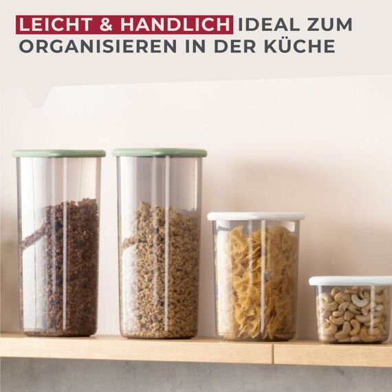 Fackelmann Vorratsdose Be The Move, eckig, grün, 1.75L, 4 image