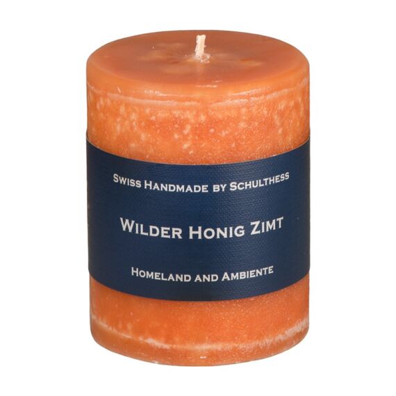 Schulthess Kerzenhandwerk Wilder Honig Zimt Wachskerze Zylinder Zimt, Honig Orange 1 Stück(e)