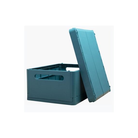 Exacompta The smart case, klappbare maxi-box a4+, skandi - pazifikblau - neu, Farbe: Blau, 18 image