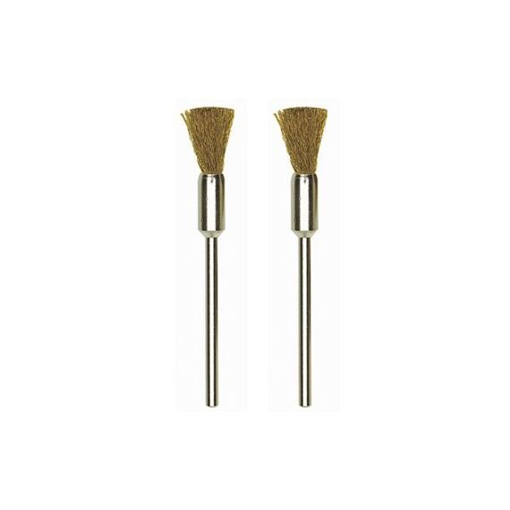 Proxxon Messingdrahtpinselbürste  8.0 mm 2 Bürsten