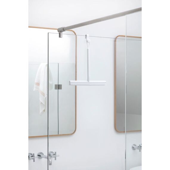 Brabantia 280184 Dusch-Abstreifgummis Dualklingen-Duschwischer Weiß, 2 image
