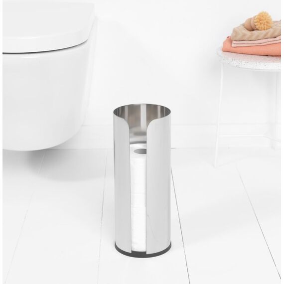 Brabantia Toilettenpapierhalter Steel Edelstahl Rollen-Toilettenpapierspender, 4 image