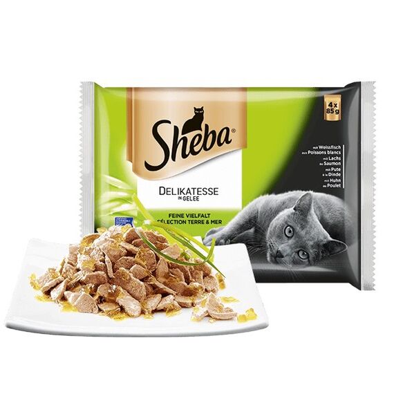 Sheba 283606 Katzen-Dosenfutter 340 g