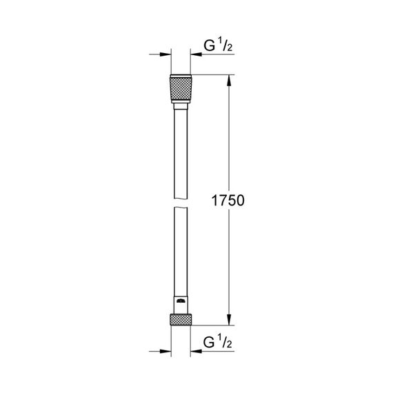 GROHE Silverflex TwistStop Graphit, 2 image
