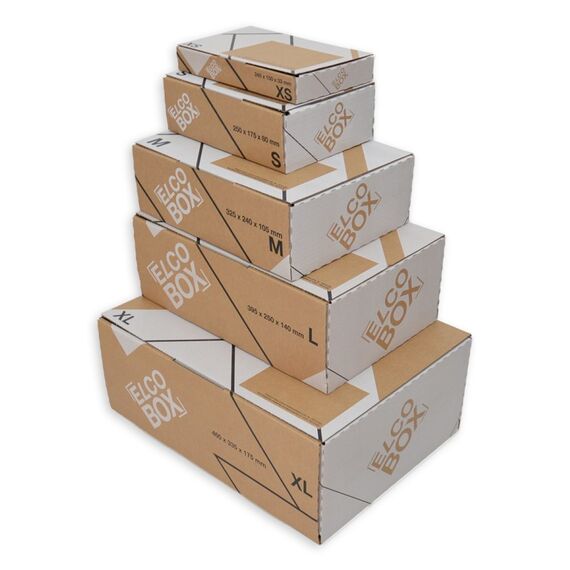 Elco 28835.25 Paket Verpackungsbox Braun, Weiß 20 Stück(e), 4 image