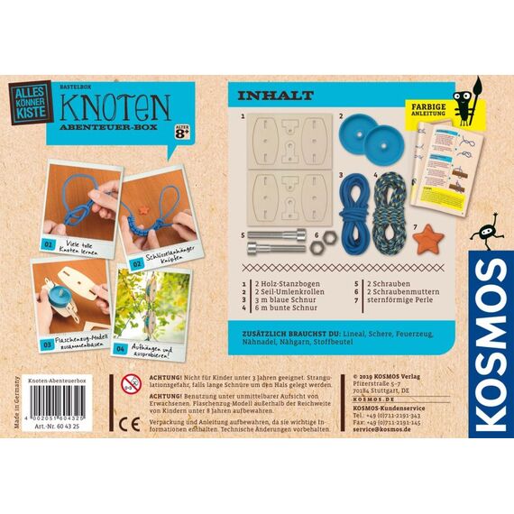 Kosmos Bastelbox Knoten Abenteuer-Box, 2 image