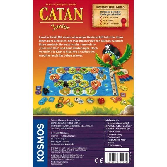 Kosmos Catan Junior Mitbringspiel