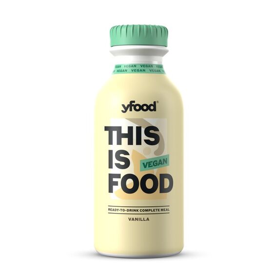 YFOOD Vegan Vanilla Sojagetränk 0,5 l Vanille