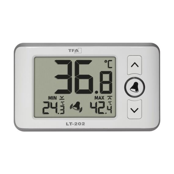 TFA-Dostmann 30.1052.02 Umgebungsthermometer Elektronisches Umgebungsthermometer Drinnen Weiß, 2 image
