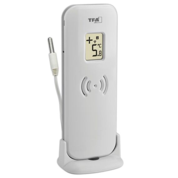 TFA-Dostmann 30.3073.01 Umgebungsthermometer Elektronisches Umgebungsthermometer Draußen Schwarz, 4 image