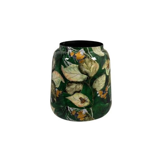 CHALET 300-170208 Vase Rund Schwarz, Mehrfarbig