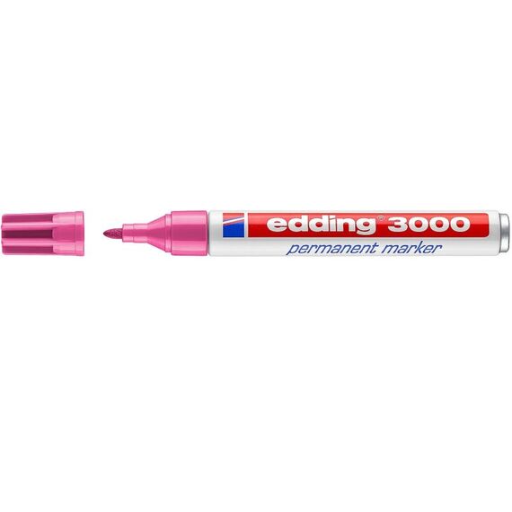 Edding 3000 Permanent-Marker Rundspitze Pink 1 Stück(e)