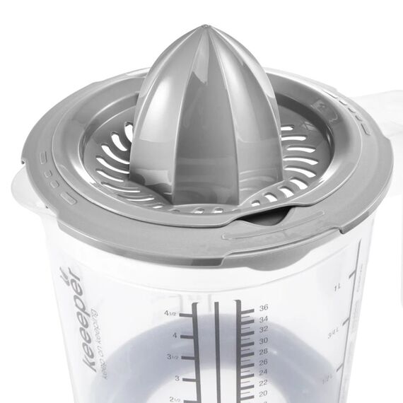 keeeper Matteo Messbecher 1 l Polypropylen (PP), Thermoplastisches Elastomer (TPE), Farbe: Transparent, Schwarz, 5 image