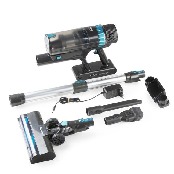 Domo DO244SV Stabstaubsauger Akku Trocken Beutellos 0,8 l 500 W Schwarz, Silber, 10 image