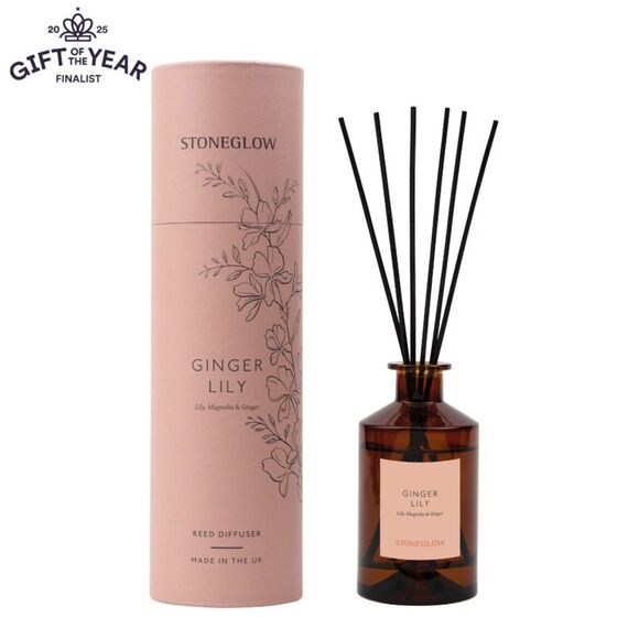 Stoneglow 70977O Duftölverteiler Duftflasche Braun, Pink