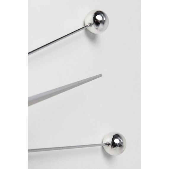 KARE 30200 Wand- /Tischuhr Quarzuhr Rund Chrom, Silber, 7 image