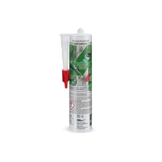 Sista 302098 Baudichtstoff 280 ml Transparent