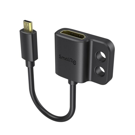 SmallRig 3021 HDMI-Kabel 0,14 m HDMI Typ D (Mikrofon) HDMI Typ A (Standard) Schwarz