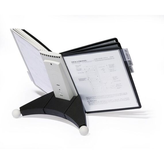 Durable SHERPA table 10 Dokumentenanzeige-Karussell Tisch/Bank Porträt A4, 6 image