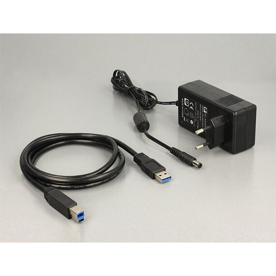 DeLOCK 62661 Speicherlaufwerk-Docking-Station USB 3.2 Gen 1 (3.1 Gen 1) Type-B Schwarz, 4 image