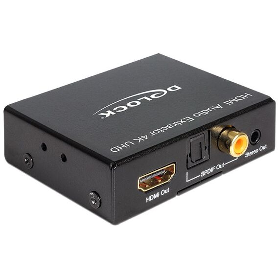 DeLOCK 62692 Audio-/Video-Leistungsverstärker AV-Receiver Schwarz
