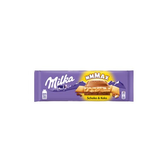 Milka Mmmax Schoko & Keks Milchschokolade 300 g