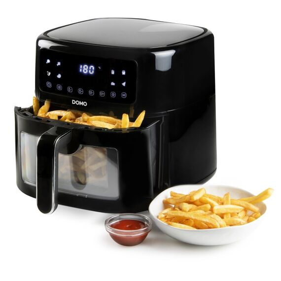 Domo DO1134FR Einzelbild 6 l Eigenständig 1500 W Heißluftfritteuse Schwarz, 2 image