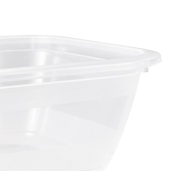 keeeper Fredo Rechteckig Container 2,4 l Schwarz, Transparent 3 Stück(e), Farbe: Schwarz, Transparent, 2 image