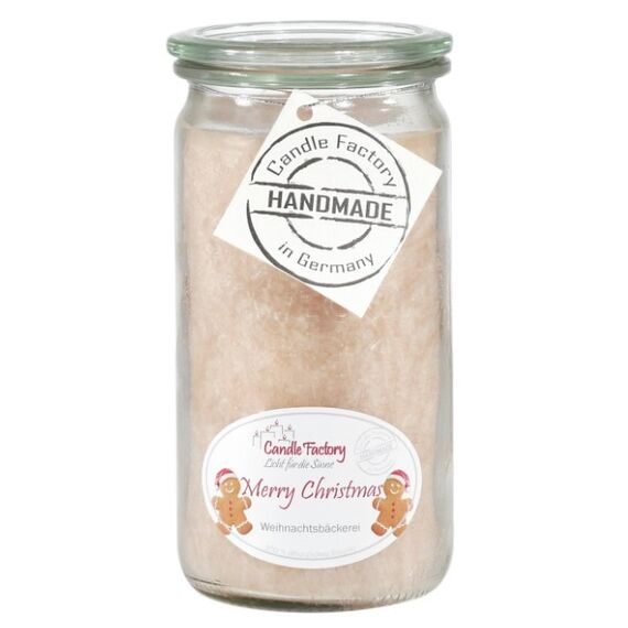 Candle Factory Mini Jumbo Wachskerze Rund Beige 1 Stück(e)