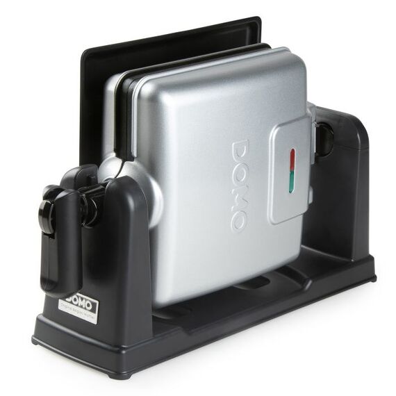 Domo DO9272W 2 Waffel(n) 1400 W Schwarz, Silber, 6 image