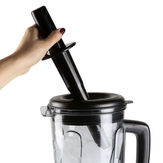 Domo DO747BL 2 l Tischplatten-Mixer 1500 W Schwarz, Edelstahl, 12 image