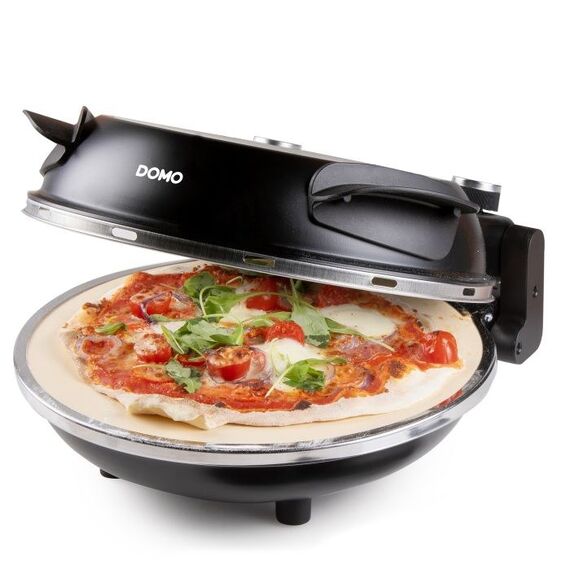 Domo DO9285PZ Pizzamacher/Ofen 1 Pizza/Pizzen 1200 W Schwarz