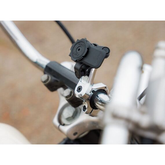 Quad Lock Handlebar Mount Pro Chrome Passive Halterung Action-Kamera, Handy/Smartphone Schwarz, Chrom, Farbe: Schwarz, Chrom, 3 image