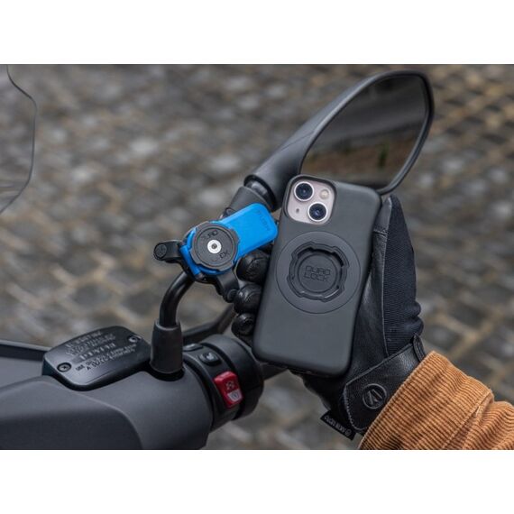 Quad Lock Mirror Mount Passive Halterung Handy/Smartphone Schwarz, Blau, 5 image