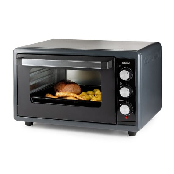 Domo DO808GO 50 l 2000 W Schwarz Grill