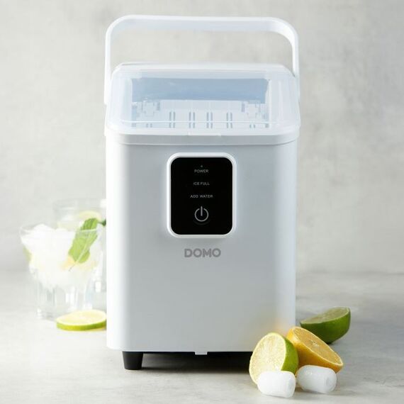 Domo DO9292IB Eiswürfelmaschine Eingebauter/freistehender Eiswürfelbereiter 12 kg/24h 120 W Weiß, 3 image