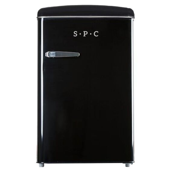 SPC Kühlschrank mit Gefrierfach, KS2777-2 schwarz, Farbe: Schwarz