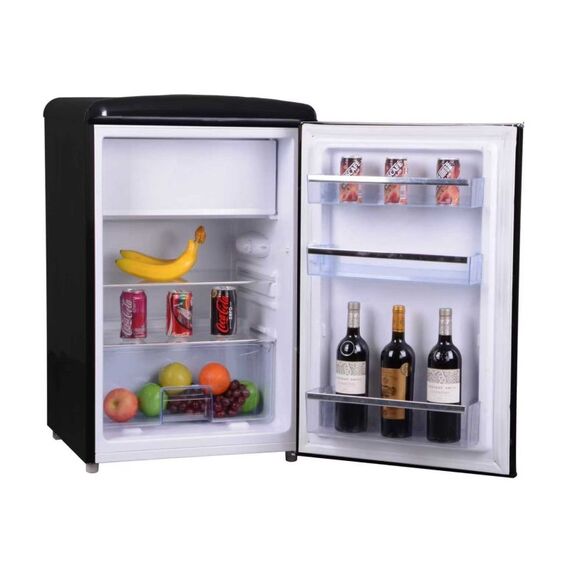 SPC Kühlschrank mit Gefrierfach, KS2777-2 schwarz, Farbe: Schwarz, 2 image