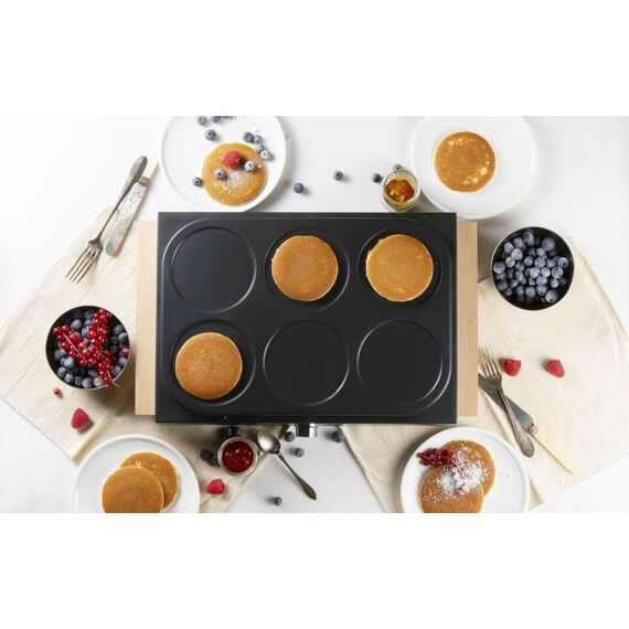 Domo DO8717PN Crêpes-Maschine 6 Crepe(s) 1000 W Schwarz, 3 image