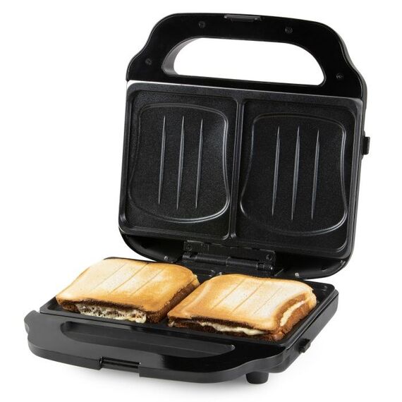 Domo DO9291C, 3 Platten Sandwich-Toaster 1400 W Schwarz, 2 image