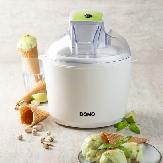 Domo DO9304I Gelkanister-Eismaschine 1,5 l 12 W Weiß, 4 image