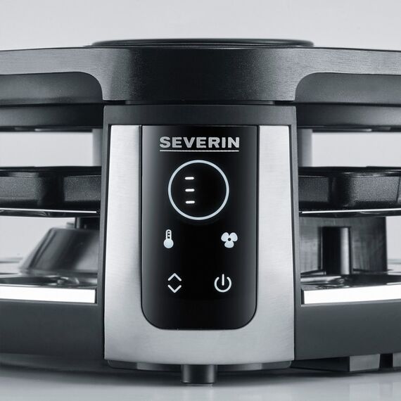 Severin S-Joy Sevento Raclette Grill 1900 W Schwarz, Silber, 4 image