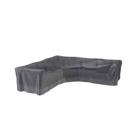 AeroCover 320.7952.00 Abdeckung für Terrassenmöbel Terrassenecken-Sofaabdeckung Grau
