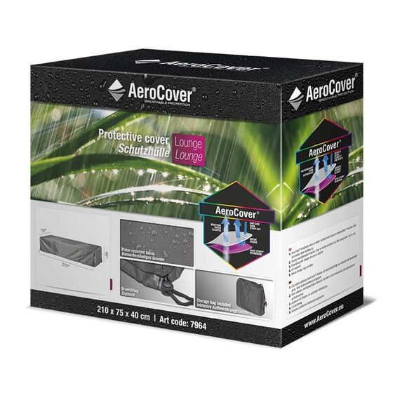 AeroCover Loungeliegen–Hülle 210x75x40cm, 5 image