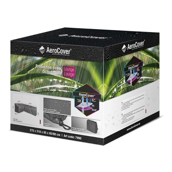 AeroCover Eck-Lounge-Hülle L-form Links 270x210x85x65/90cm, 4 image