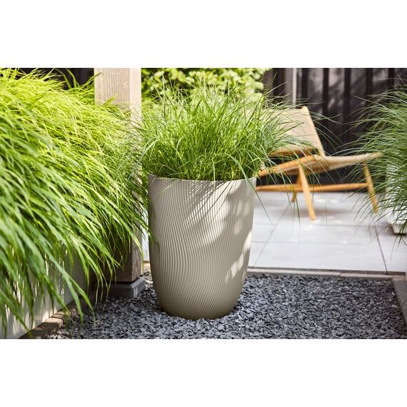 elho 3205304045700 Blumenkübel Draußen Freistehend Kunststoff Beige, 5 image