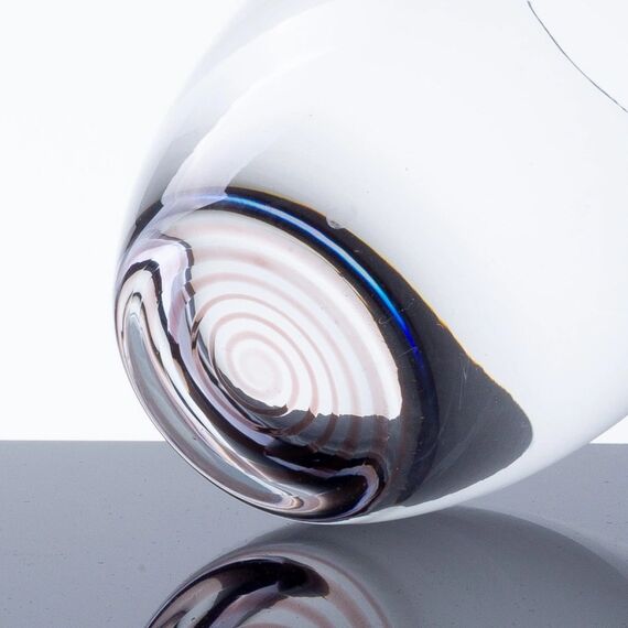Lunasol Tumbler-Barrel 460 ml mit burgundfarbenem Spiralboden - Optima Glas, Farbe: Burgund, Transparent, 2 image