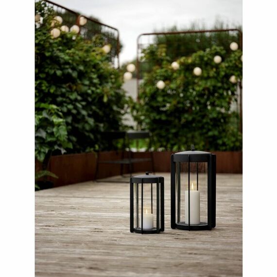 Zone Denmark Firefly Kerzenständer Glas, Stahl Schwarz, 2 image